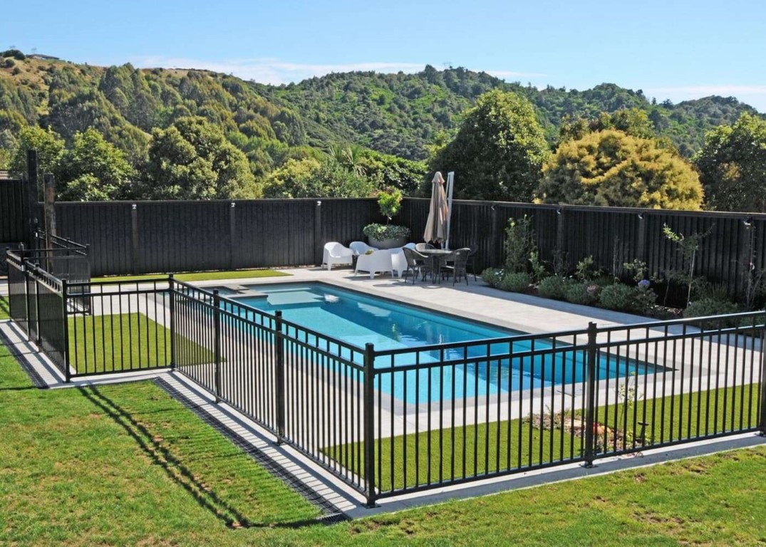 DuraPanel Polo pool - Johnson Fencing Christchurch project